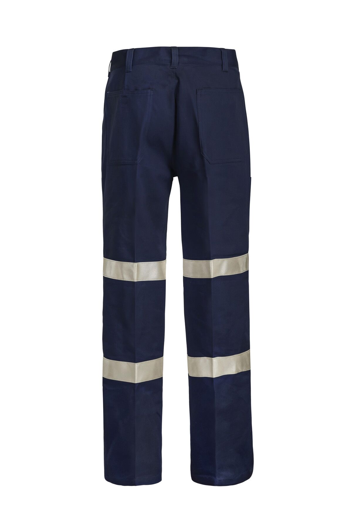 REFLECTIVE SINGLE PLEAT COTTON DRILL INDUSTRIAL LAUNDRY TROUSER – image 2